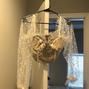 Malibu Sunset Top White - M